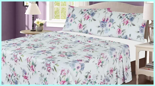 Custom-Tailored Printed Bedding