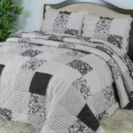 Daisy Mountain Quilted Bedspread Set - 3PCs