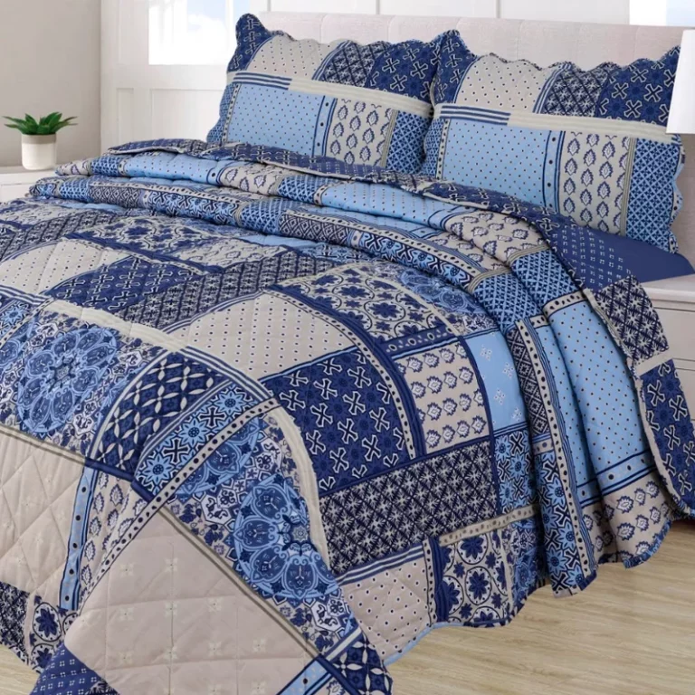 Salvia Quilted Bedspread Set