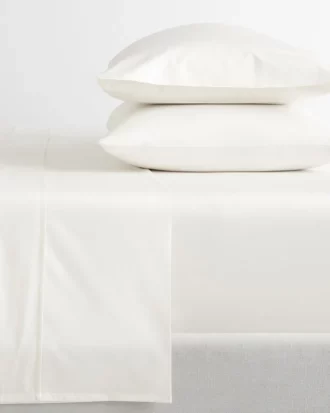 White Bed Sheet Set King Size