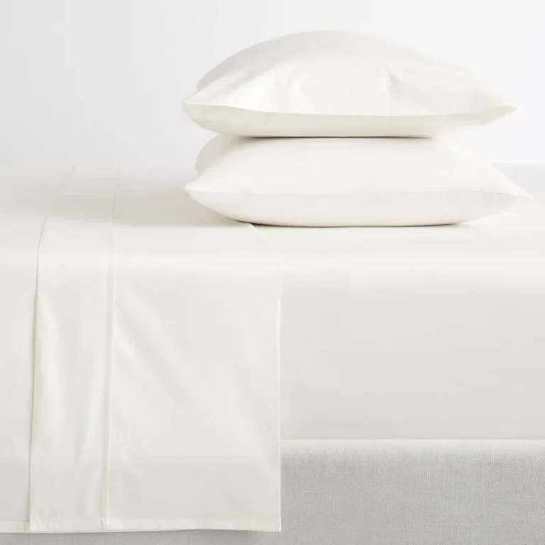 White Bed Sheet Set King Size